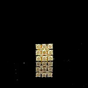 Luxe Glimmer Pure Gold Nose Pin